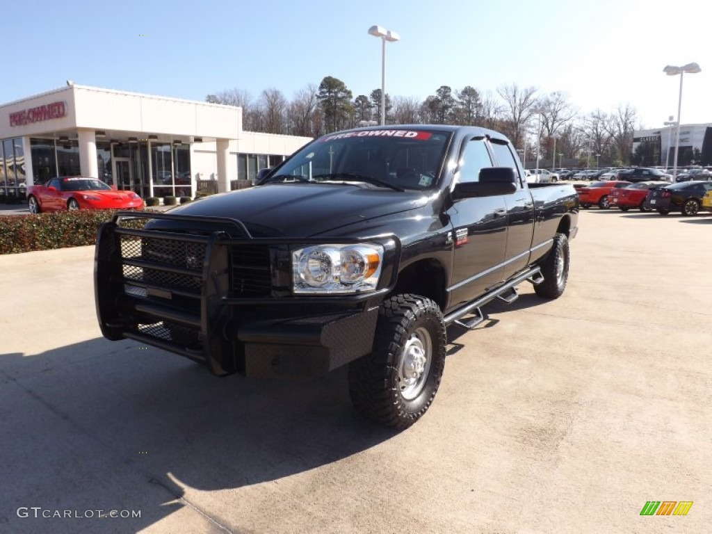 Brilliant Black Crystal Pearl Dodge Ram 2500