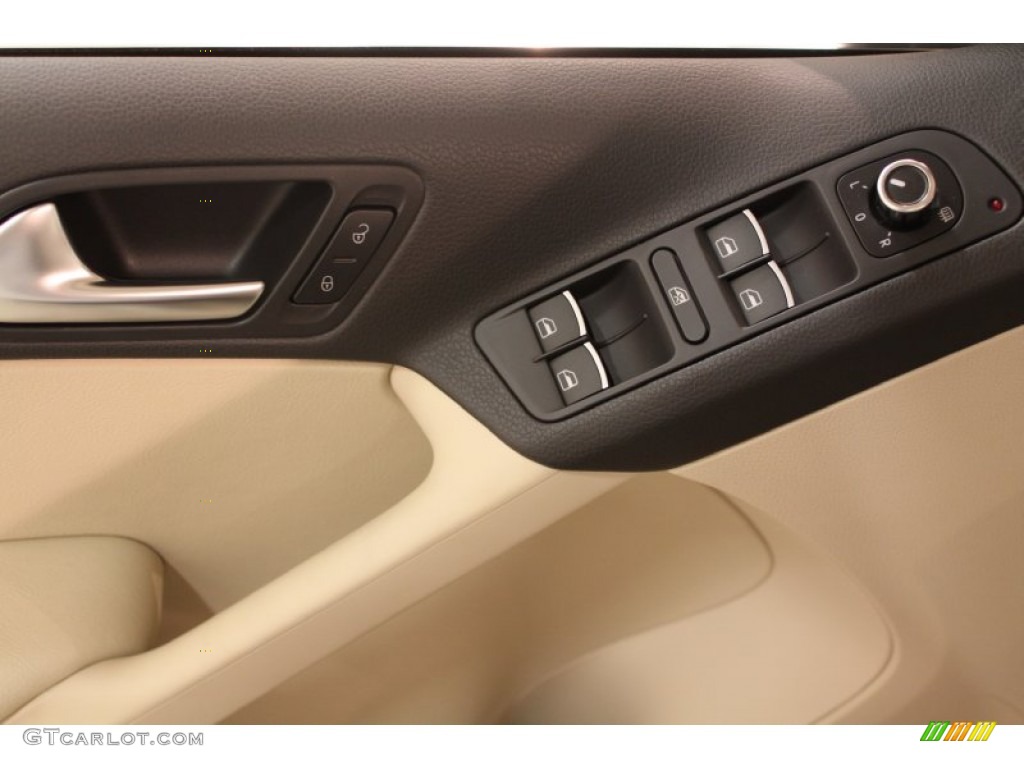 2012 Tiguan SE 4Motion - Deep Black Metallic / Beige photo #6