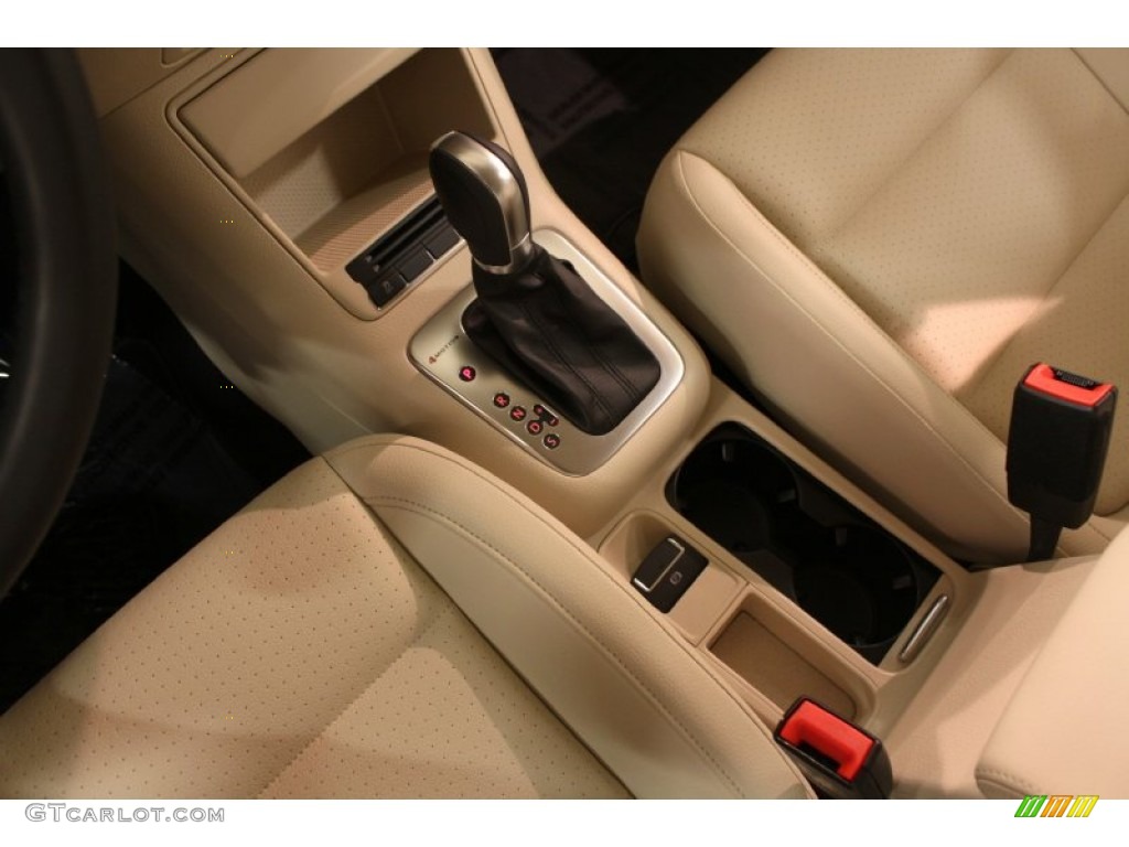 2012 Tiguan SE 4Motion - Deep Black Metallic / Beige photo #18