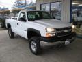 Summit White 2005 Chevrolet Silverado 2500HD Work Truck Regular Cab 4x4
