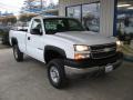 2005 Summit White Chevrolet Silverado 2500HD Work Truck Regular Cab 4x4  photo #1