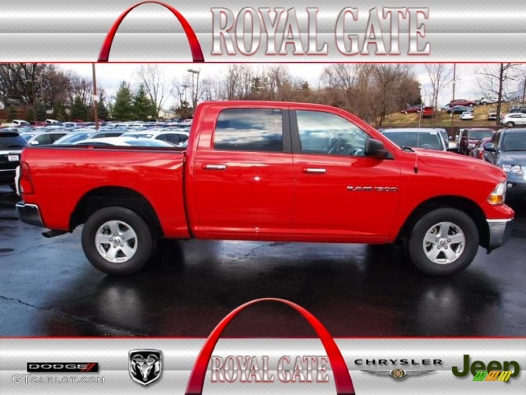 Flame Red Dodge Ram 1500