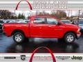 Flame Red 2012 Dodge Ram 1500 SLT Crew Cab 4x4