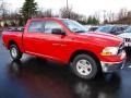 2012 Flame Red Dodge Ram 1500 SLT Crew Cab 4x4  photo #2