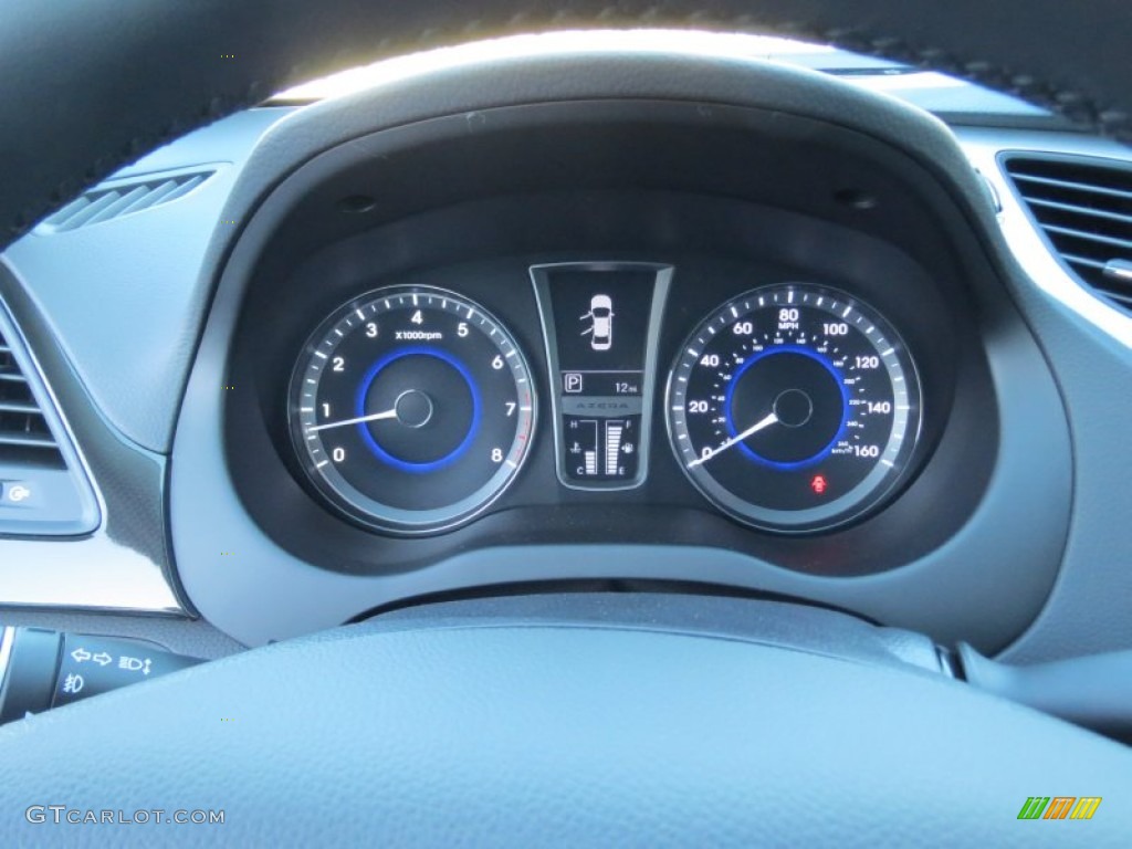 2013 Hyundai Azera Standard Azera Model Gauges Photo #74880625