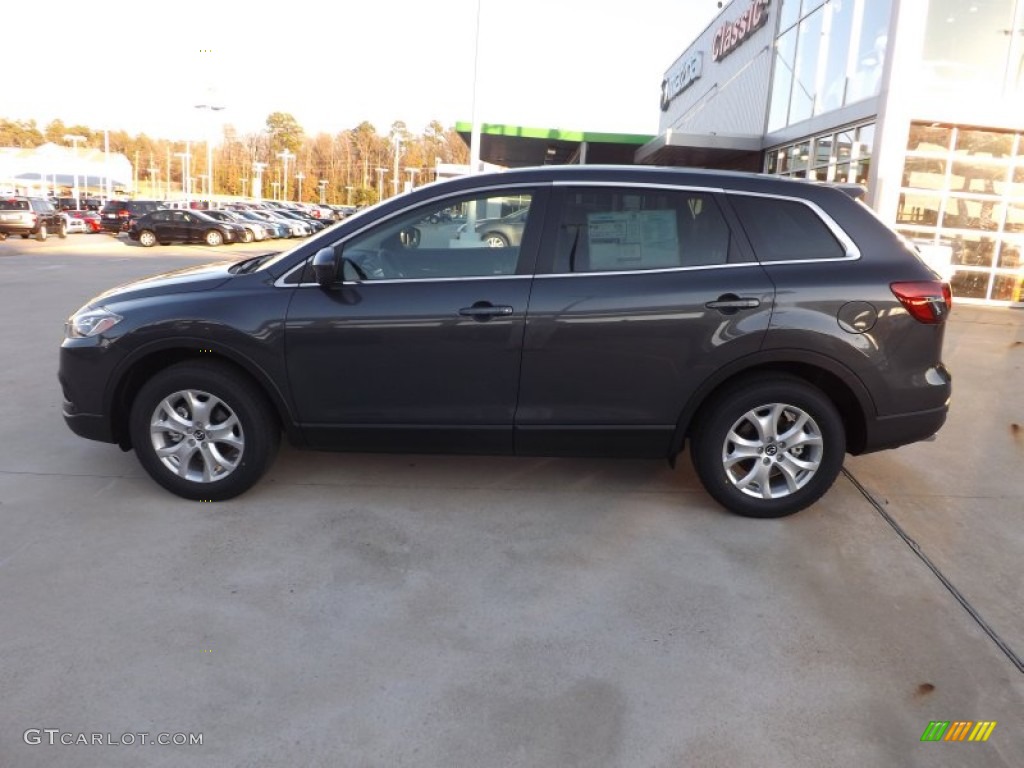 2013 CX-9 Touring - Meteor Gray Mica / Black photo #2