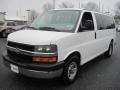 Summit White - Express LS 1500 AWD Passenger Van Photo No. 3