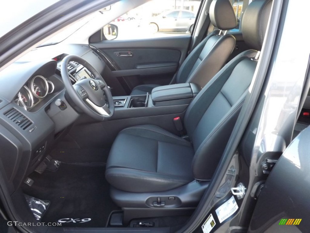 Black Interior 2013 Mazda CX-9 Touring Photo #74881312
