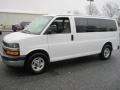 Summit White - Express LS 1500 AWD Passenger Van Photo No. 12