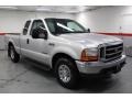 2001 Silver Metallic Ford F250 Super Duty XLT SuperCab  photo #2