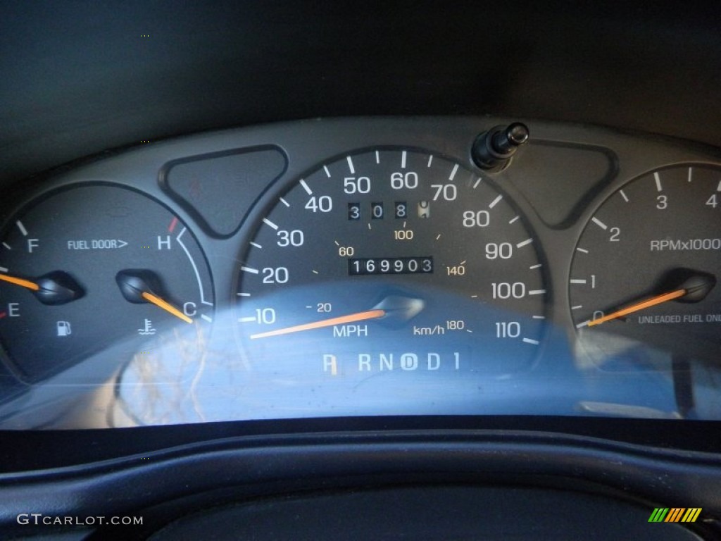 1996 Ford Taurus GL Gauges Photo #74881614