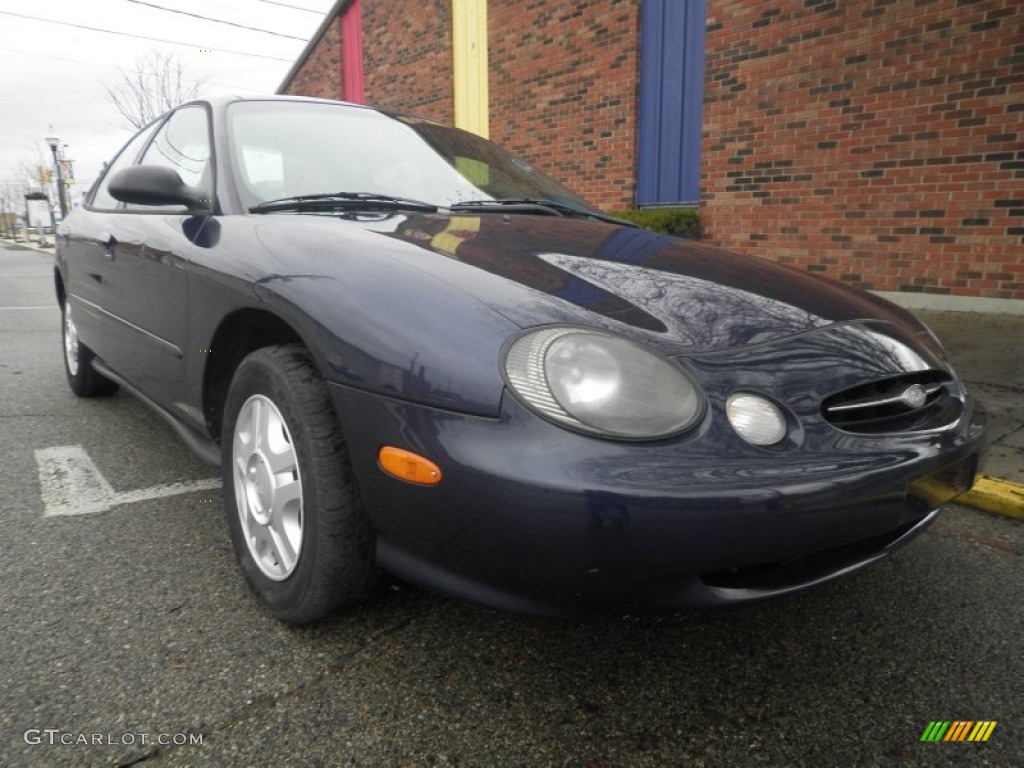 Deep Navy Blue Metallic 1999 Ford Taurus LX Exterior Photo #74881734