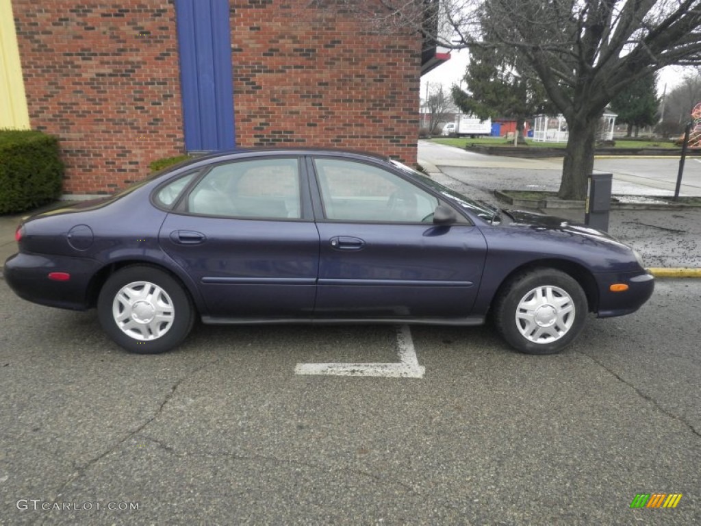 Deep Navy Blue Metallic 1999 Ford Taurus LX Exterior Photo #74881761