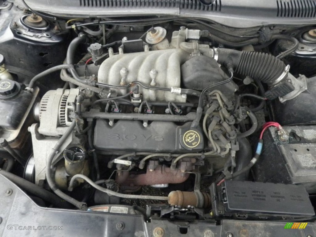 1999 Ford Taurus LX 3.0 Liter OHV 12-Valve V6 Engine Photo #74881956