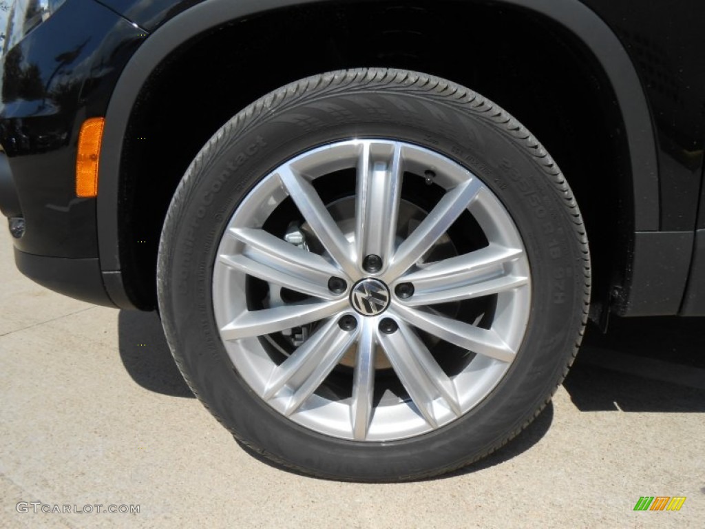 2013 Volkswagen Tiguan SE Wheel Photo #74881987
