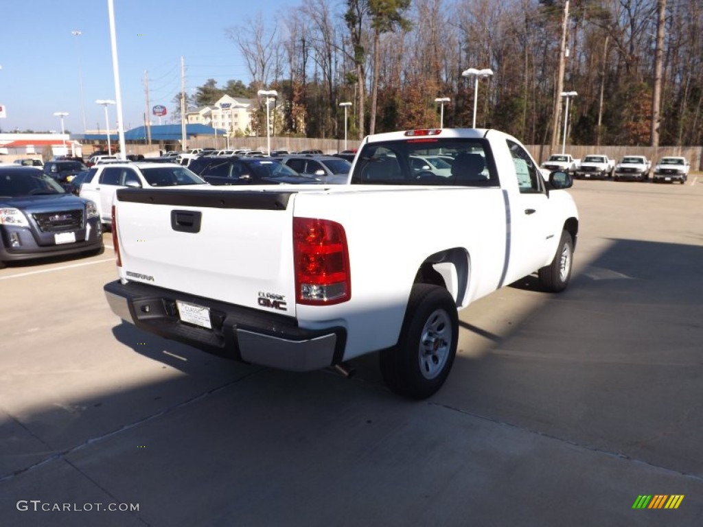 2013 Sierra 1500 Regular Cab - Summit White / Dark Titanium photo #5