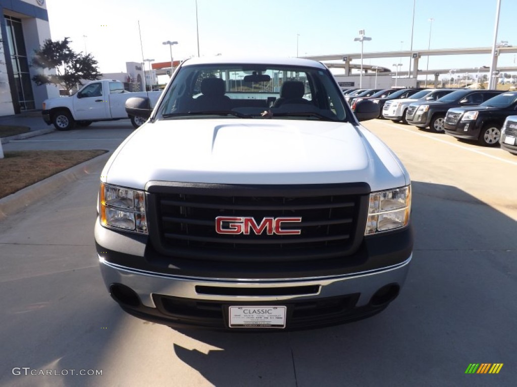2013 Sierra 1500 Regular Cab - Summit White / Dark Titanium photo #8