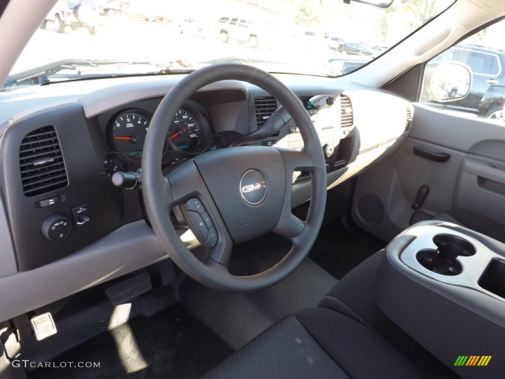 2013 Sierra 1500 Regular Cab - Summit White / Dark Titanium photo #10
