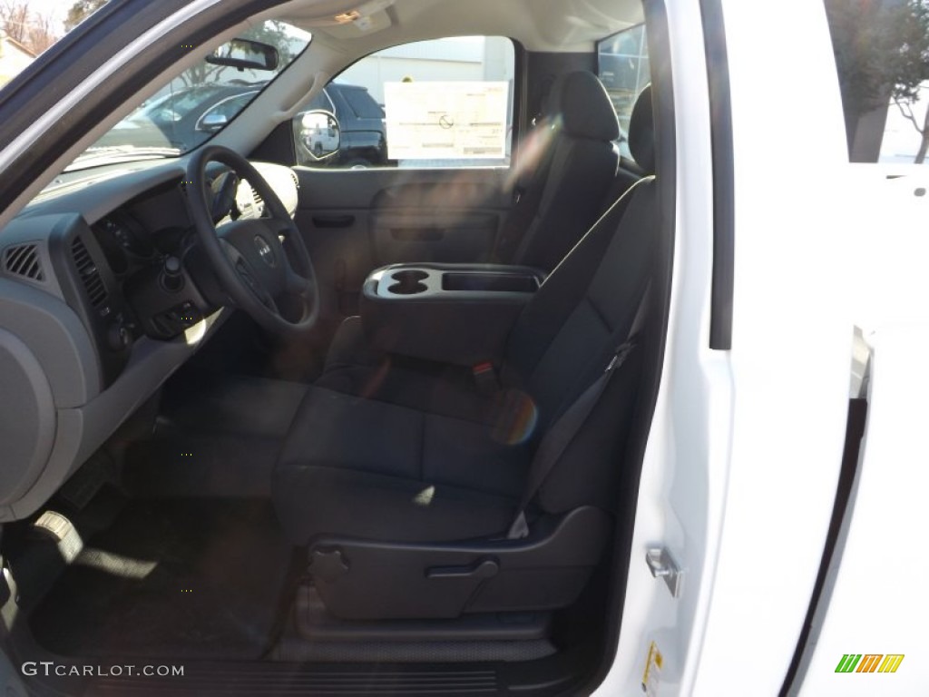 2013 Sierra 1500 Regular Cab - Summit White / Dark Titanium photo #11