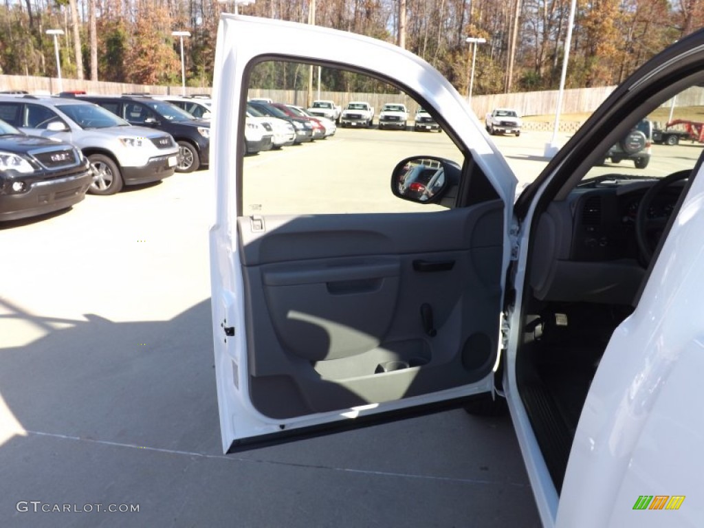 2013 Sierra 1500 Regular Cab - Summit White / Dark Titanium photo #12