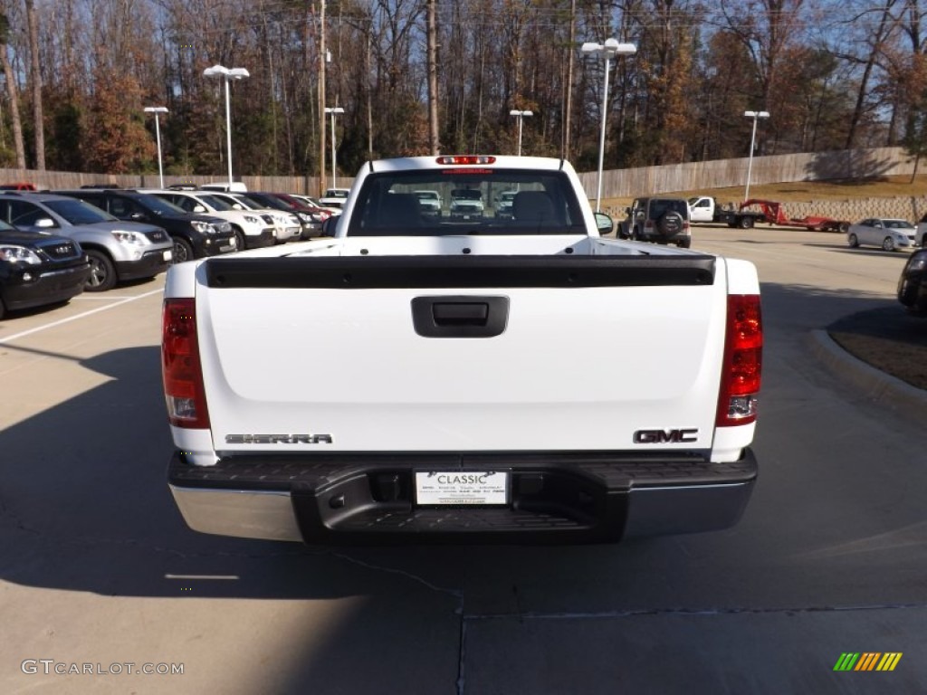 2013 Sierra 1500 Regular Cab - Summit White / Dark Titanium photo #4