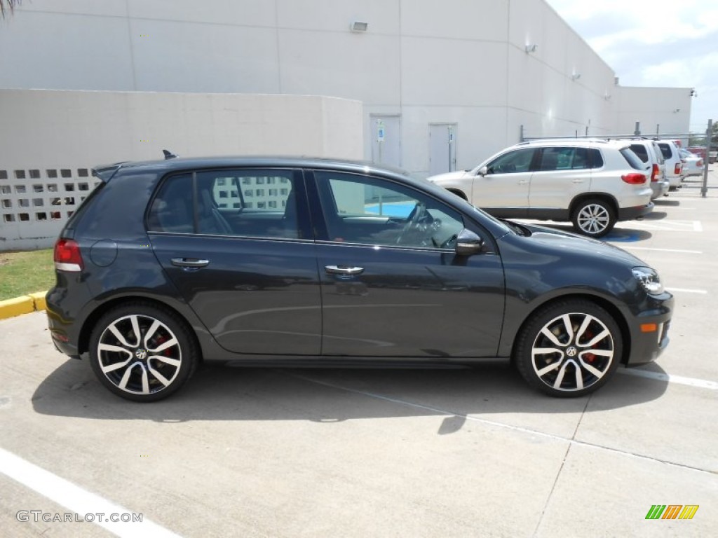 Carbon Steel Gray Metallic 2013 Volkswagen GTI 4 Door Autobahn Edition Exterior Photo #74882477