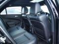 2012 Chrysler 300 Black/Blue Accents Interior Rear Seat Photo