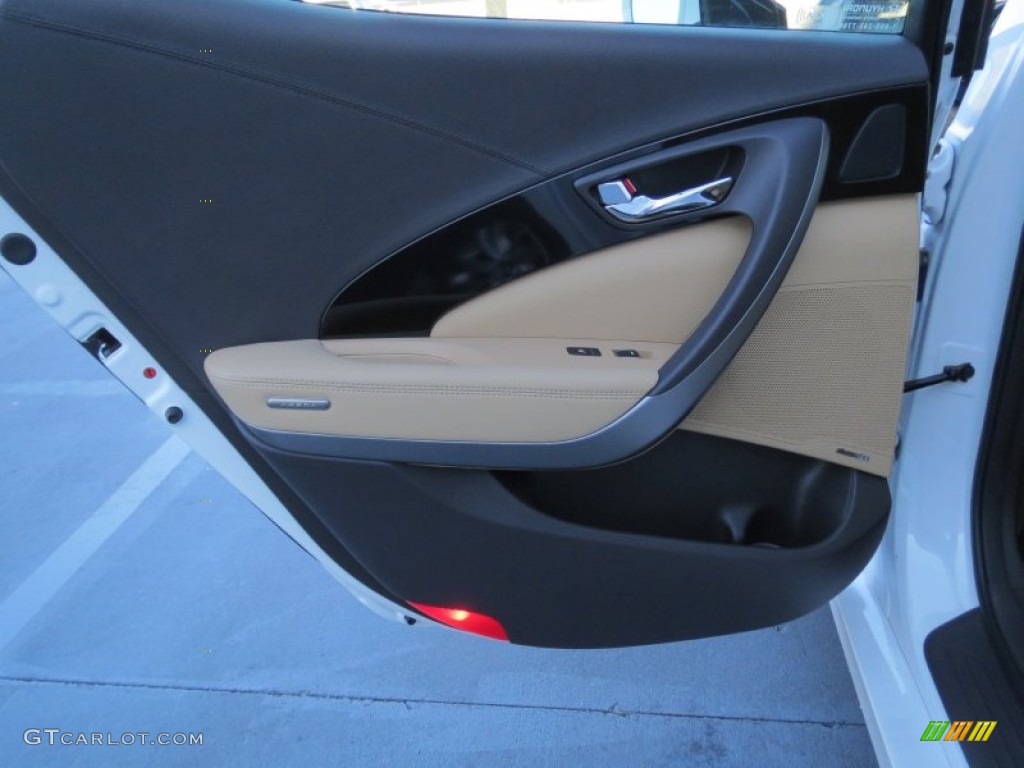 2013 Hyundai Azera Standard Azera Model Camel Door Panel Photo #74882547