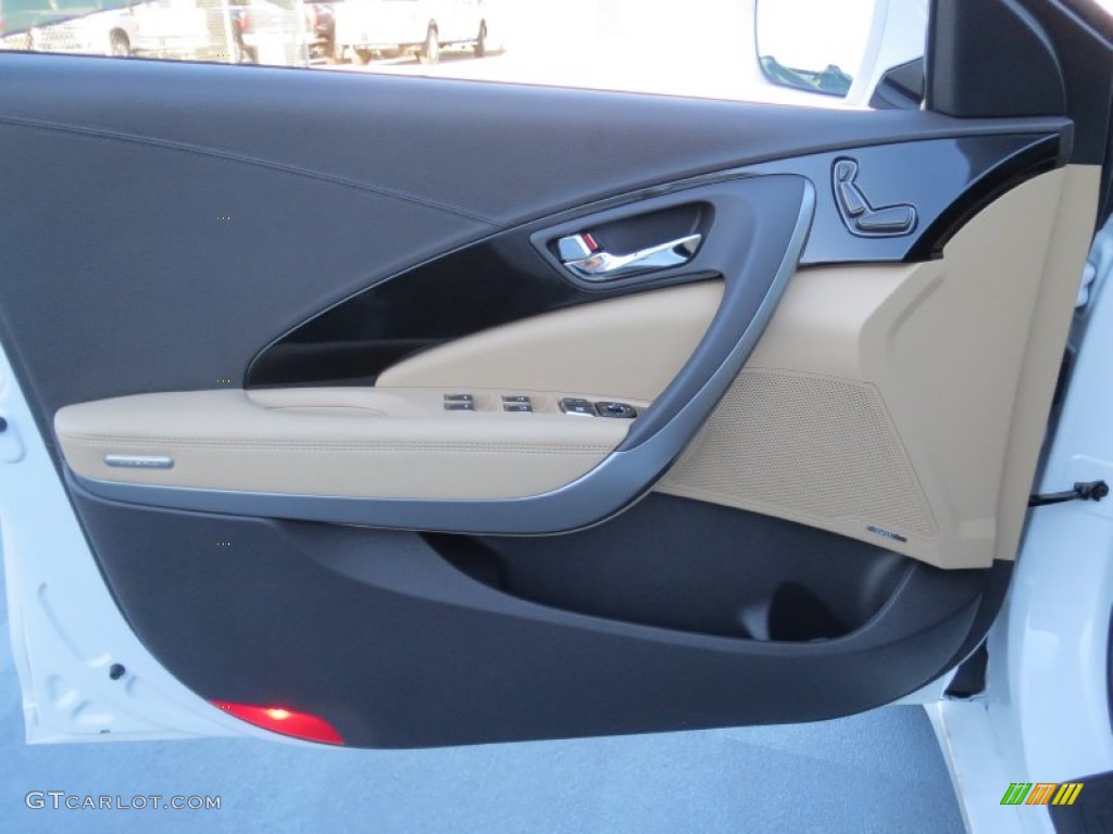 2013 Hyundai Azera Standard Azera Model Camel Door Panel Photo #74882607