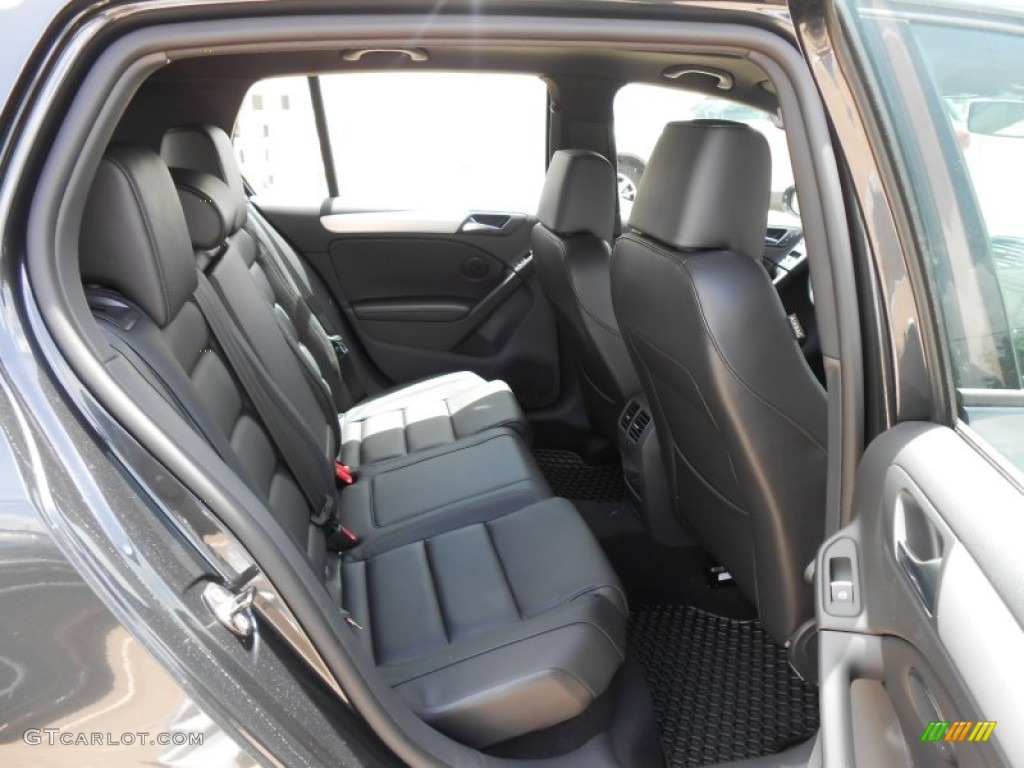 2013 Volkswagen GTI 4 Door Autobahn Edition Rear Seat Photo #74882609