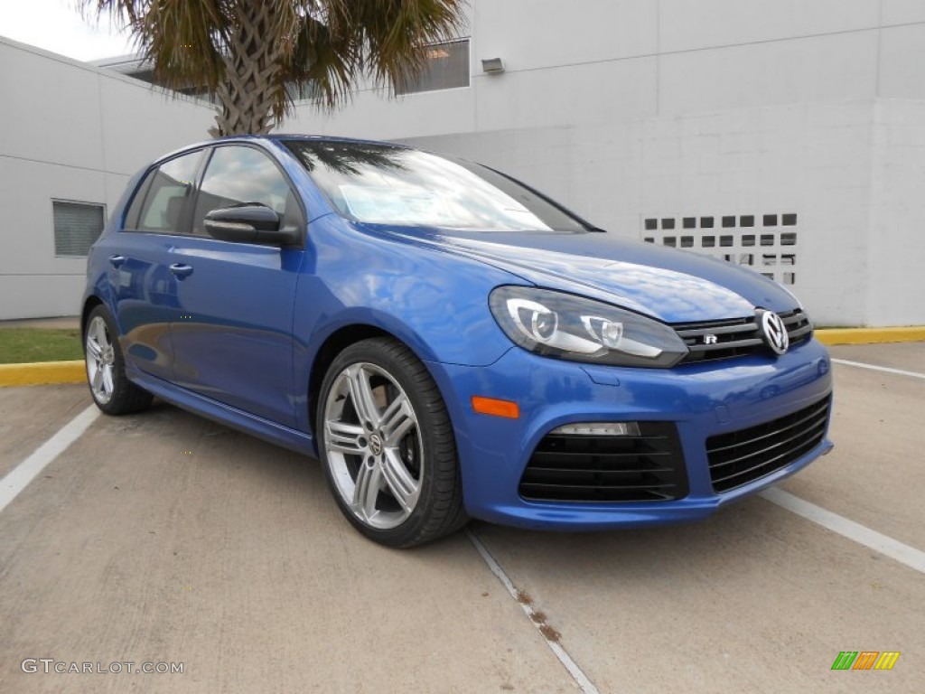 Rising Blue Metallic 2013 Volkswagen Golf R 4 Door 4Motion Exterior Photo #74882873