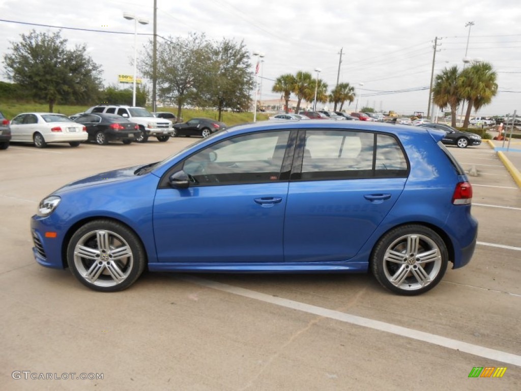 Rising Blue Metallic 2013 Volkswagen Golf R 4 Door 4Motion Exterior Photo #74882942