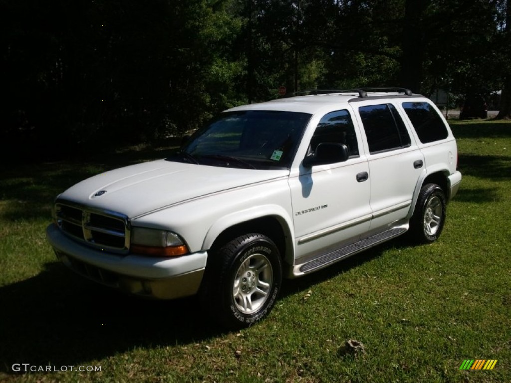 Bright White Dodge Durango