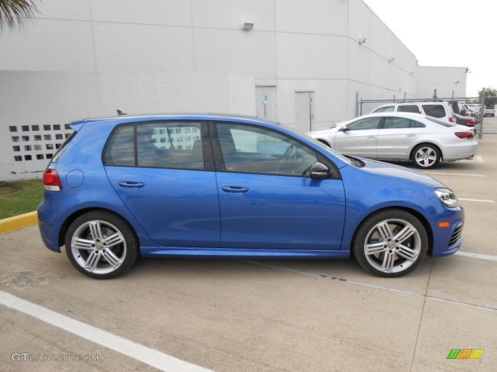Rising Blue Metallic 2013 Volkswagen Golf R 4 Door 4Motion Exterior Photo #74883037