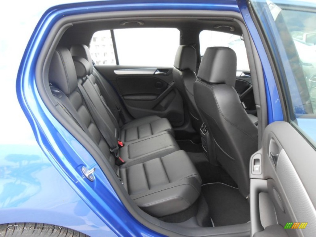 Titan Black Interior 2013 Volkswagen Golf R 4 Door 4Motion Photo #74883181