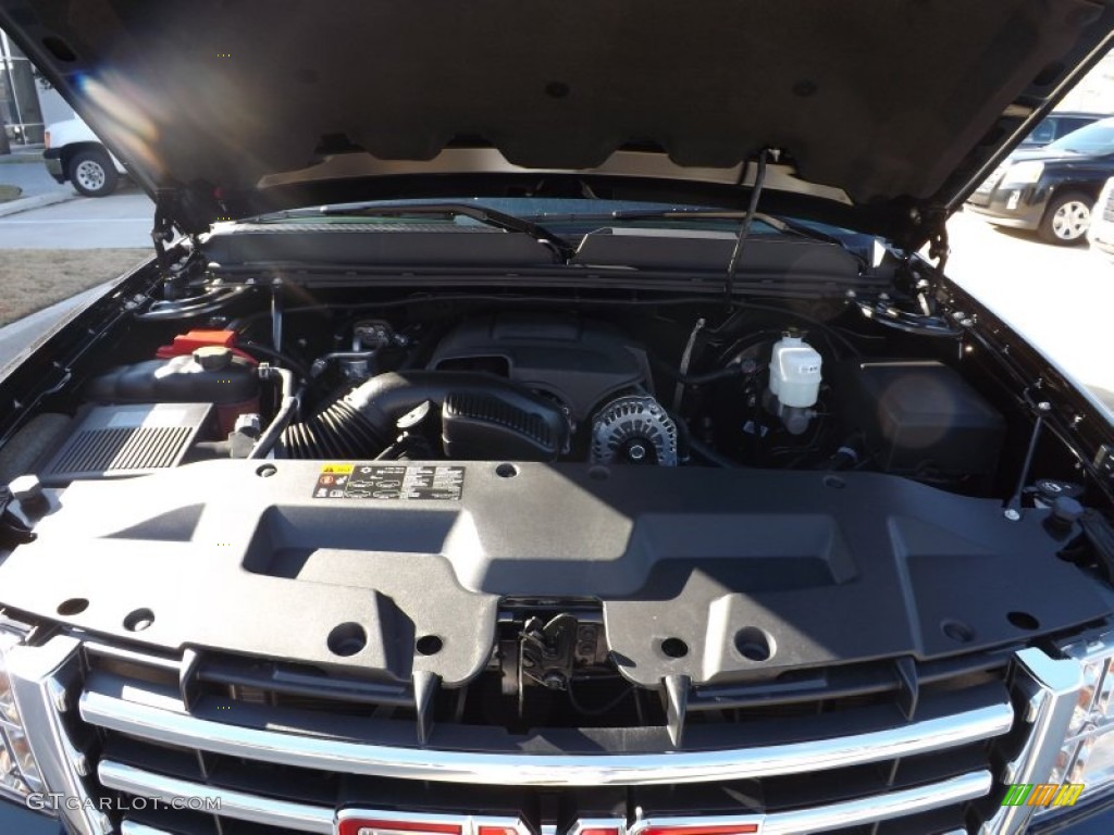 2013 Sierra 1500 SLE Extended Cab 4x4 - Onyx Black / Ebony photo #21