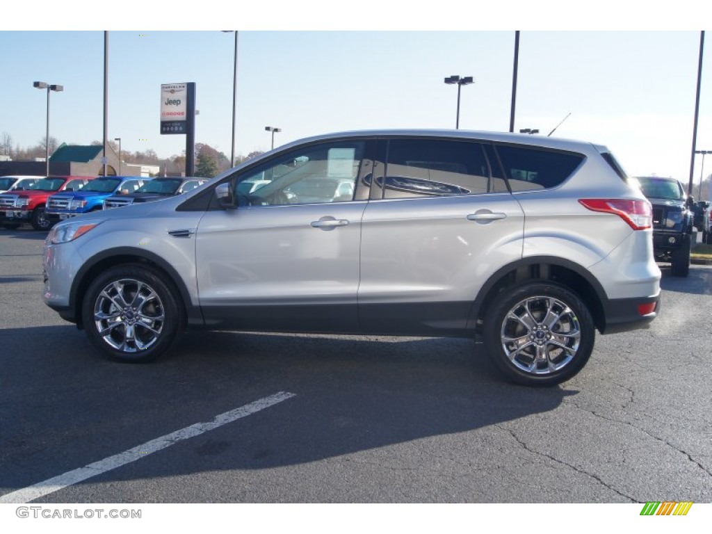 2013 Escape SEL 1.6L EcoBoost - Ingot Silver Metallic / Medium Light Stone photo #5