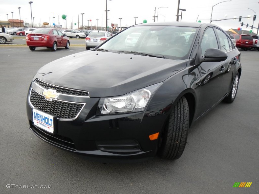 2013 Cruze ECO - Black Granite Metallic / Jet Black photo #7