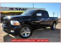 2012 True Blue Pearl Dodge Ram 1500 Express Quad Cab  photo #1