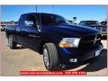 2012 True Blue Pearl Dodge Ram 1500 Express Quad Cab  photo #10