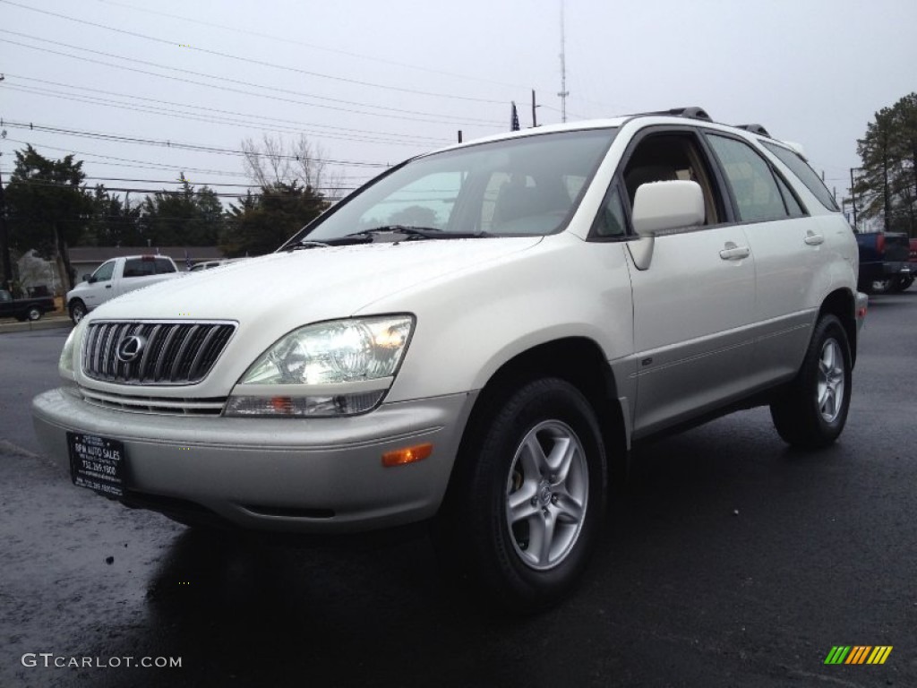 2003 RX 300 AWD - White Gold Crystal / Ivory photo #1