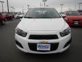 2013 Summit White Chevrolet Sonic LT Hatch  photo #8