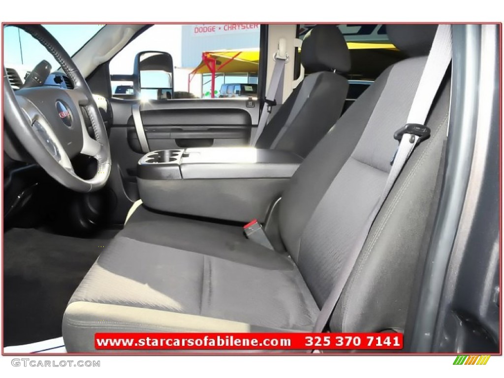 2011 Sierra 2500HD SLE Crew Cab - Storm Gray Metallic / Ebony photo #16