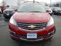 2013 Crystal Red Tintcoat Chevrolet Traverse LTZ AWD  photo #8