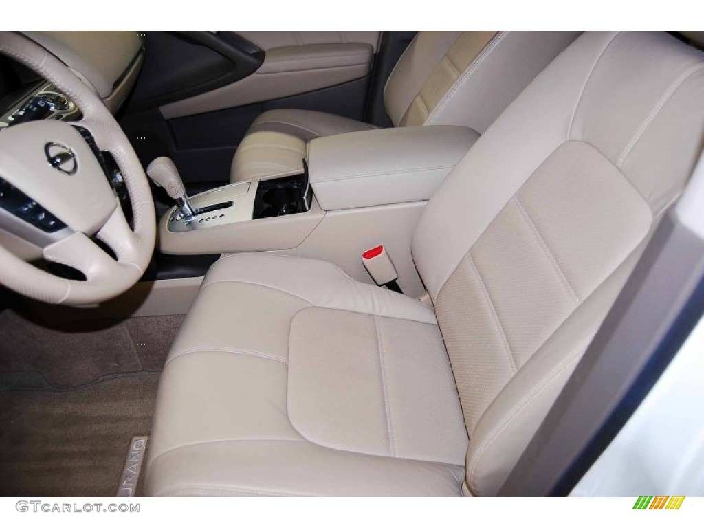 2012 Murano SL - Pearl White / Beige photo #10