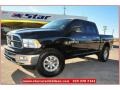 2011 Brilliant Black Crystal Pearl Dodge Ram 1500 Lone Star Crew Cab 4x4  photo #1