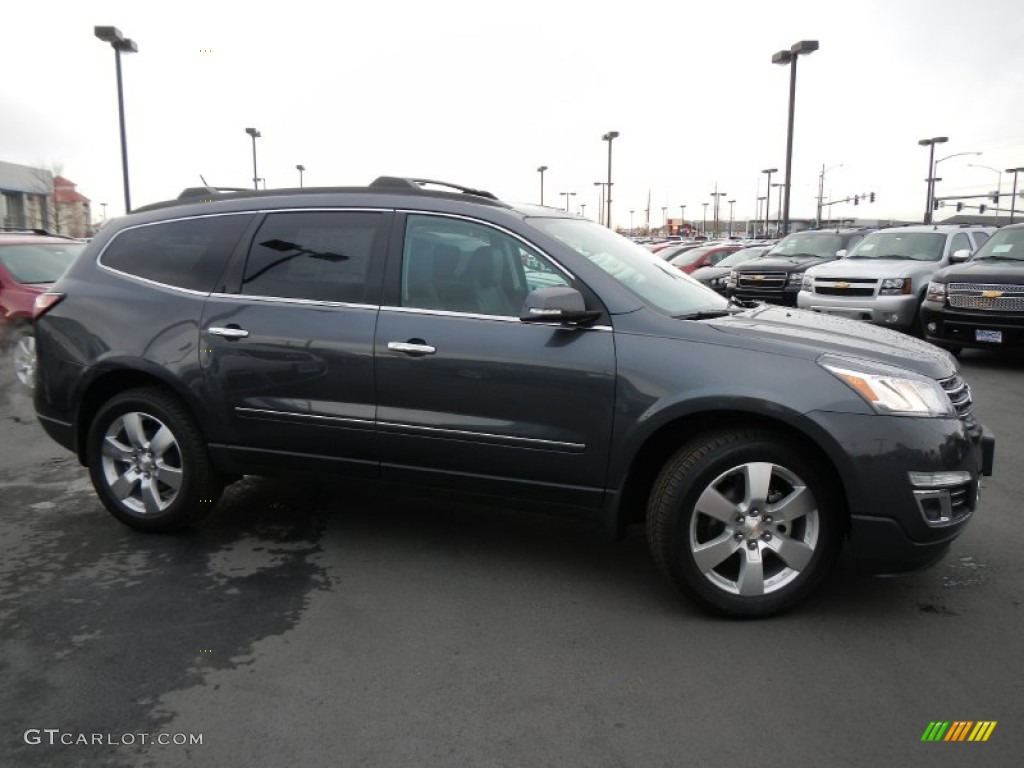 Cyber Gray Metallic 2013 Chevrolet Traverse LTZ AWD Exterior Photo #74887617