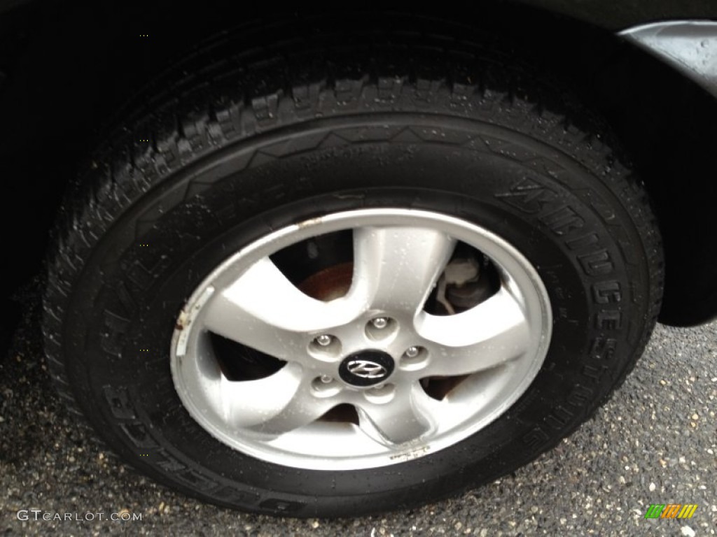 2006 Santa Fe Limited - Dark Emerald Green / Beige photo #4