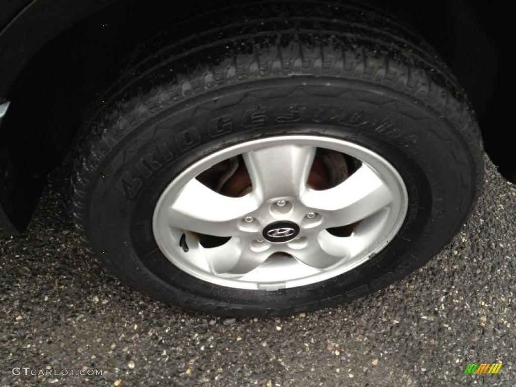 2006 Santa Fe Limited - Dark Emerald Green / Beige photo #15