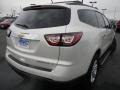 2013 White Diamond Tricoat Chevrolet Traverse LT AWD  photo #3